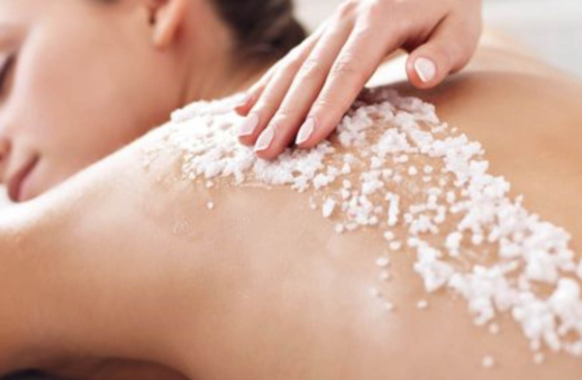 Gommage coquilles d'huîtres